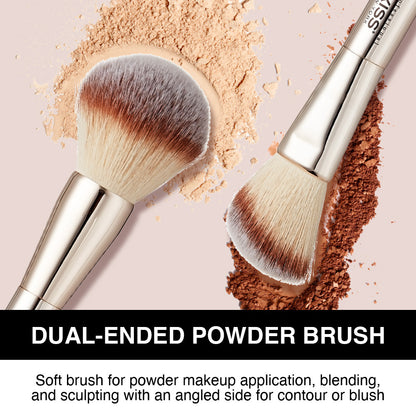 KISS Make Up Dual Ended Powder Brush