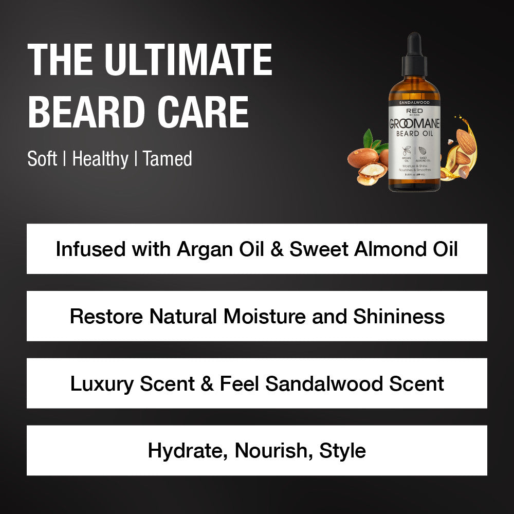 RED Groomane Beard Oil