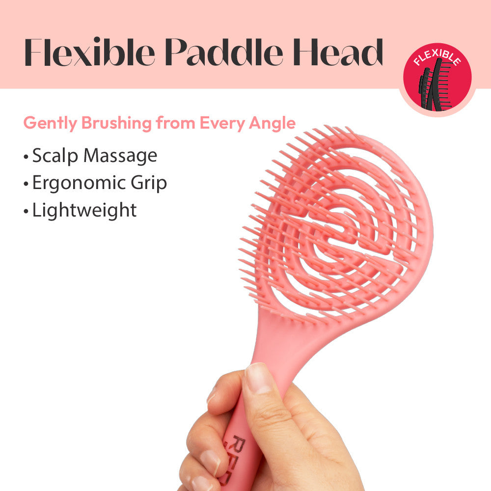 RED Flexible Amaze Circle Vent Brush