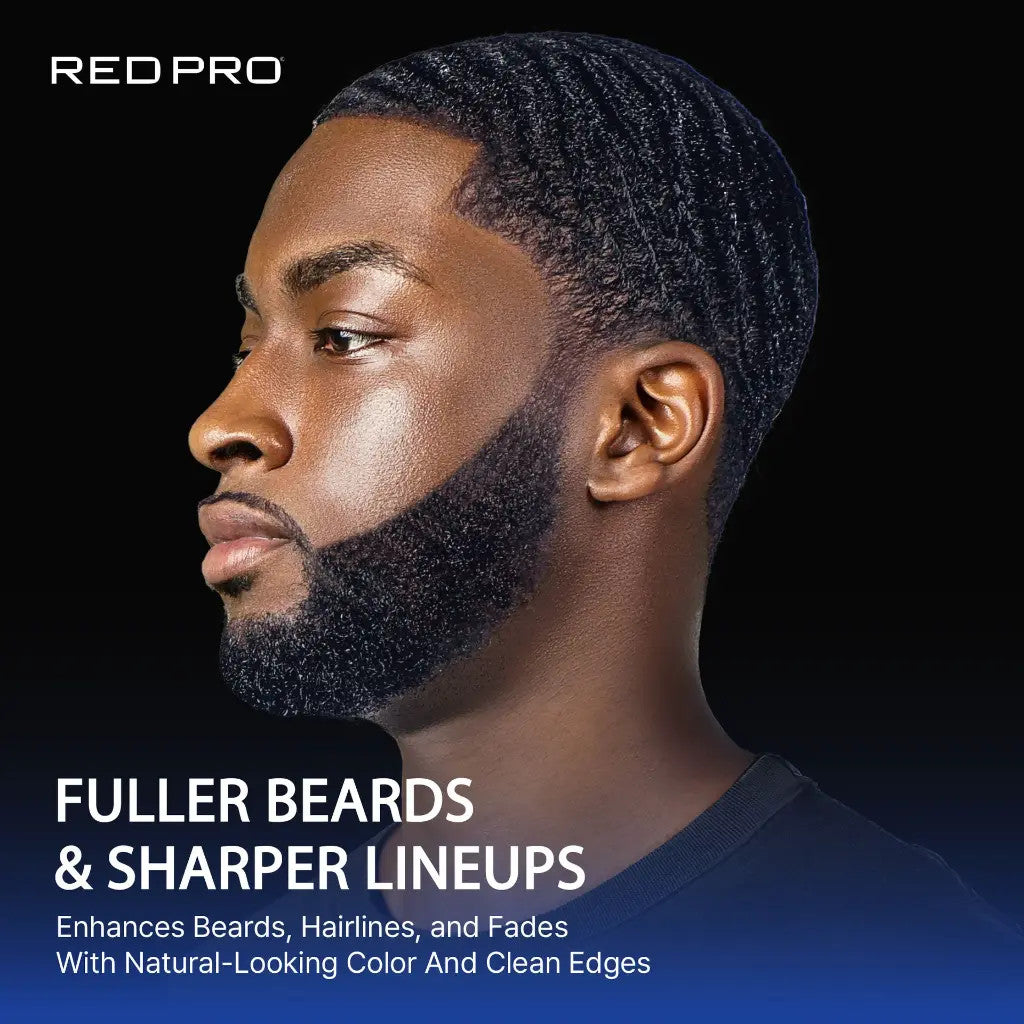 RED Groomane Semi-Permanent Beard & Lineup Color Enhancement