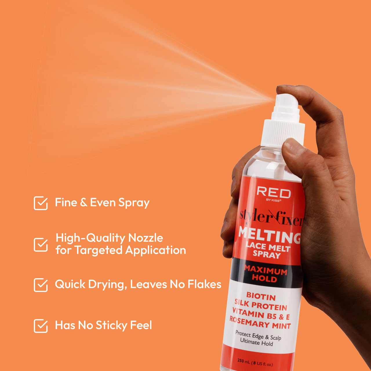 RED Styler Fixer Melting Lace Melt Spray (8oz)