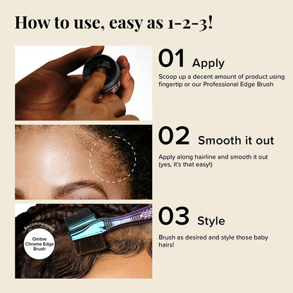 RED Edge Fixer Extreme Hold Hair Gel