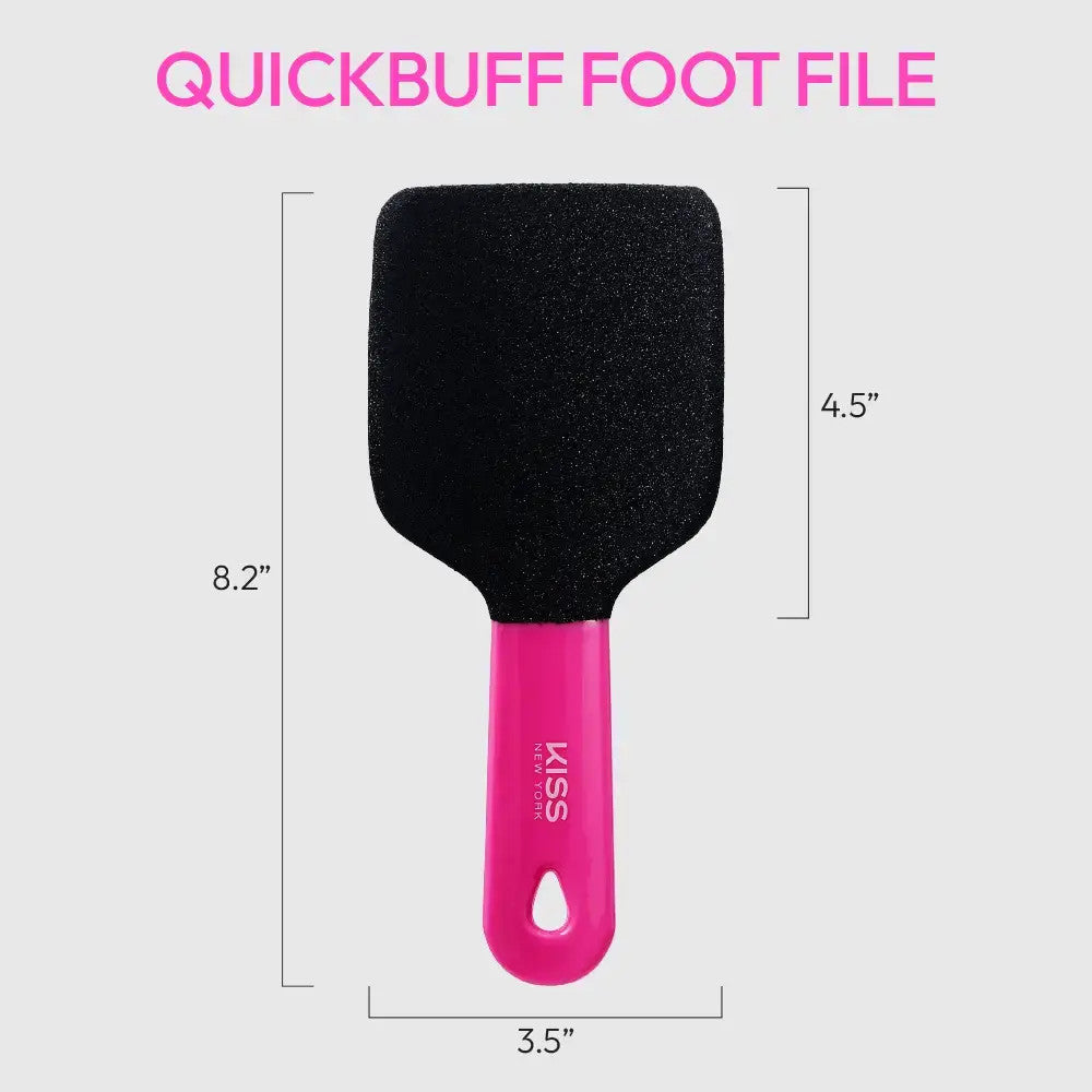 KISS Dual-Sided Quickbuff Foot File