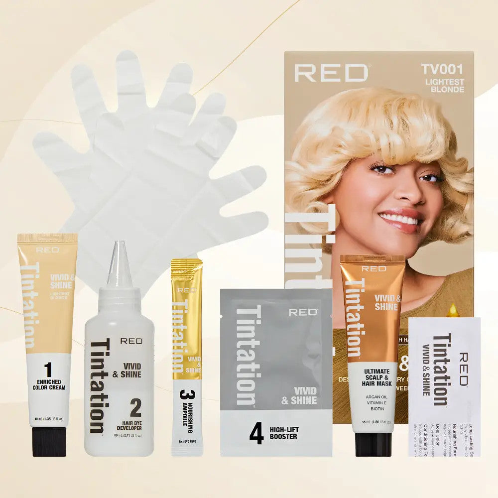 RED Tintation Vivid & Shine Permanent Hair Color