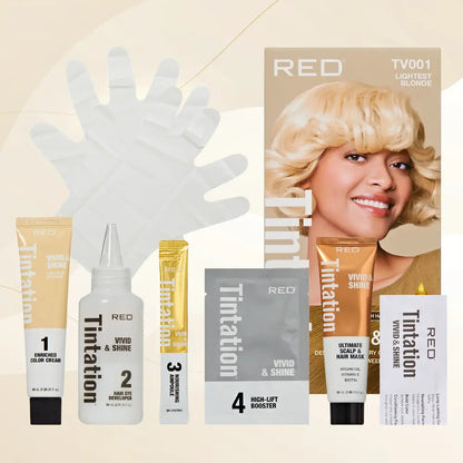 RED Tintation Vivid & Shine Permanent Hair Color