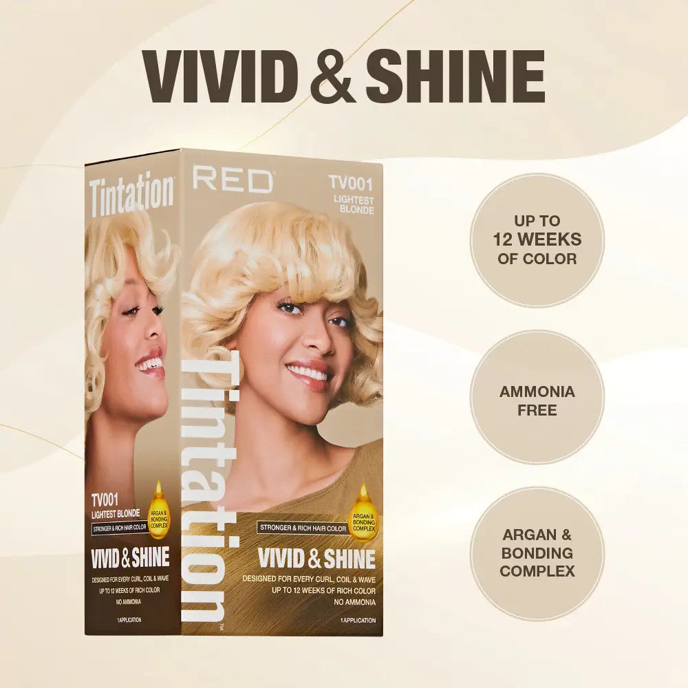 RED Tintation Vivid & Shine Permanent Hair Color