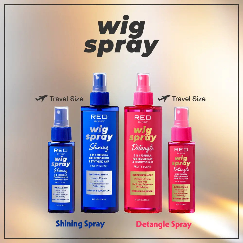 RED Remy Human Hair & Synthetic Wig Spray - Detangling