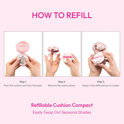 Ruby Kisses Cushion Foundation Compact
