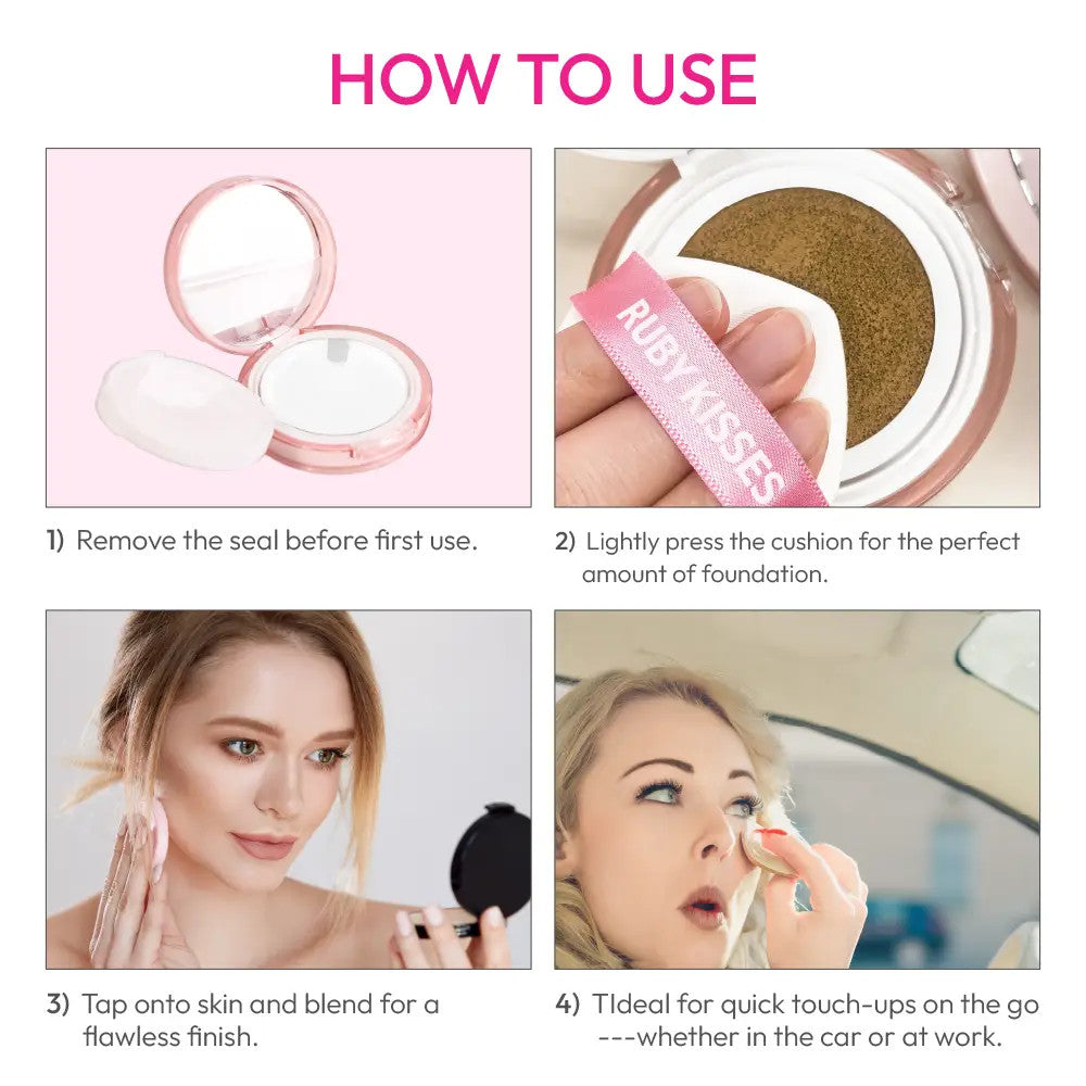 Ruby Kisses Cushion Foundation Compact