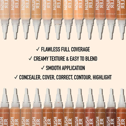 Ruby Kisses 4-In-1 Full Coverage Concealer with Brush Tip