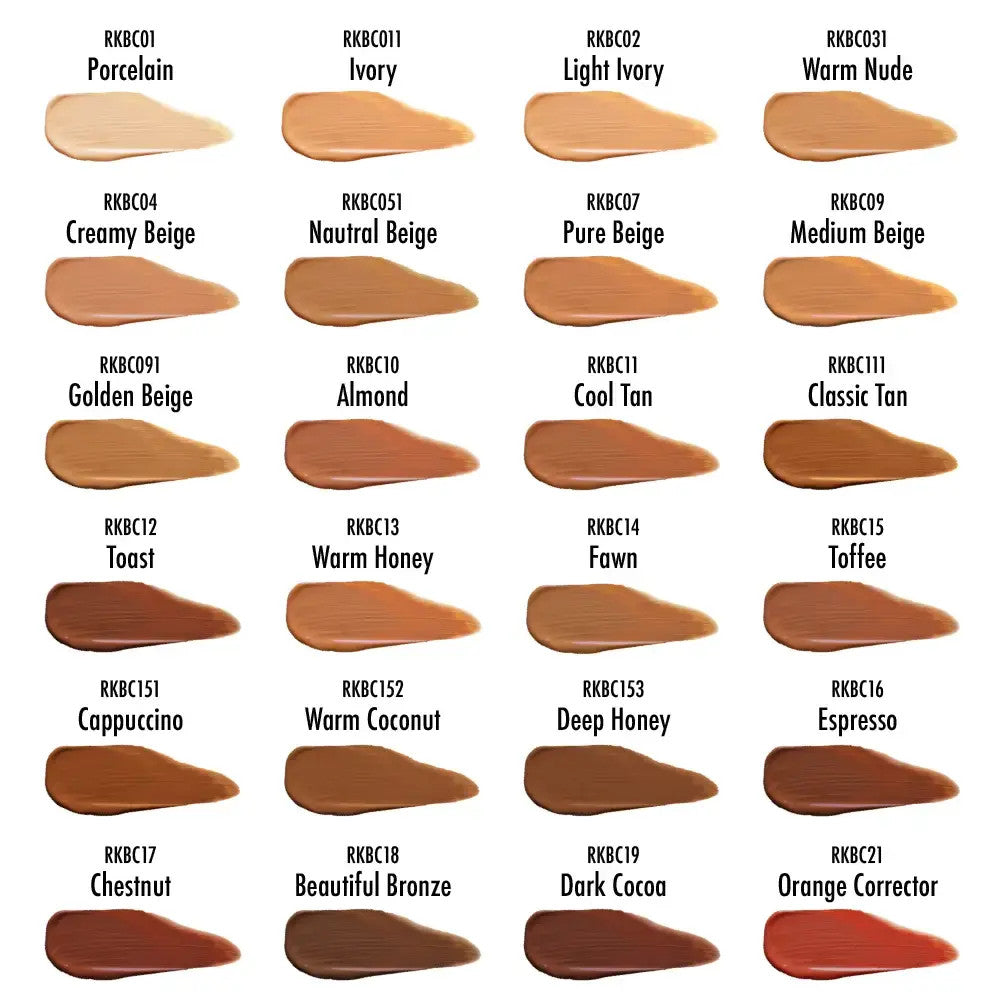 Ruby Kisses 4-In-1 Full Coverage Concealer with Brush Tip