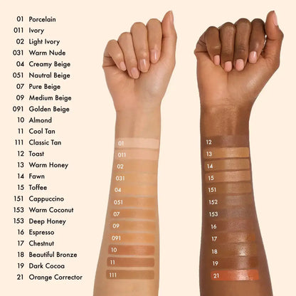 Ruby Kisses 4-In-1 Full Coverage Concealer with Brush Tip