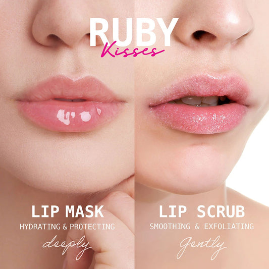 Ruby Kisses Gentle Lip Scrub for Exfoliating & Smoothing Lips