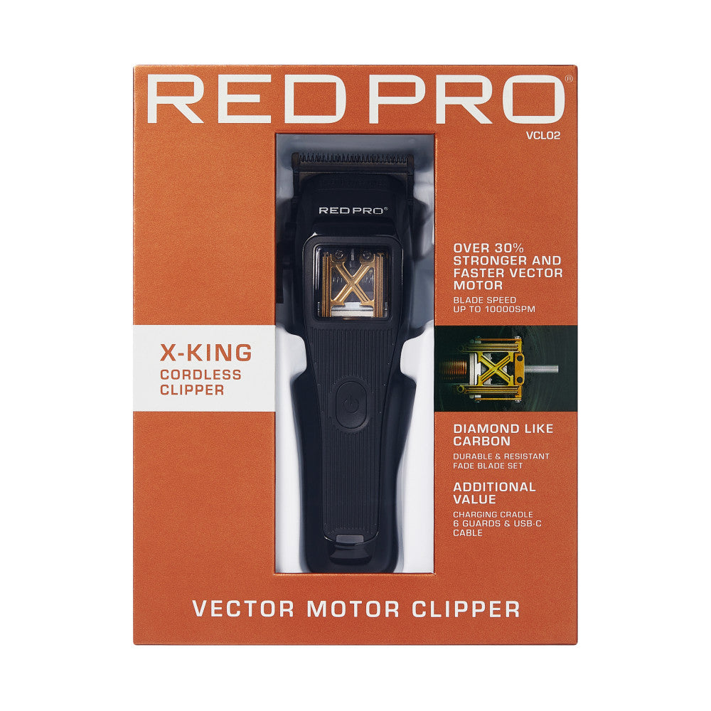 RED Pro X-King Vector Motor Cordless Clipper