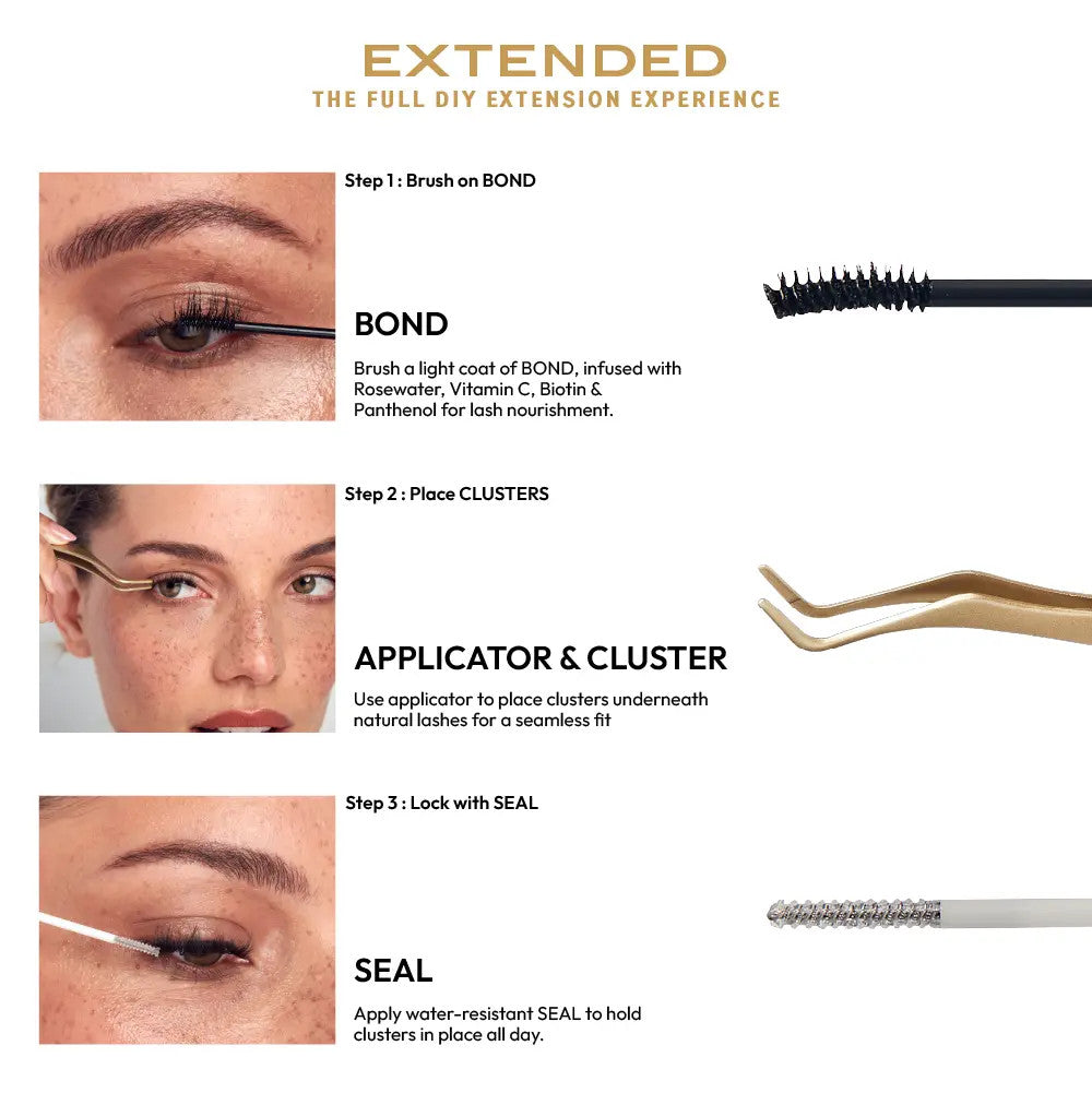 VLuxe Lash Extension Serum-Infused Bond & Seal Glue