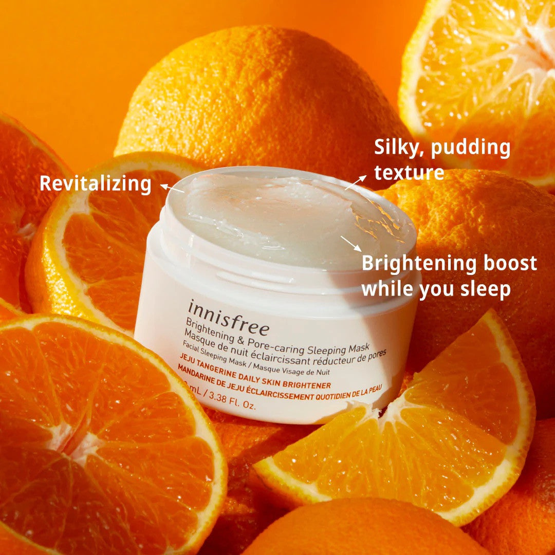 INNISFREE Brightening & Pore-caring Sleeping Mask (3.38 oz)