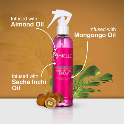 Mielle Mongongo Oil Style Setting Spray (8 oz)