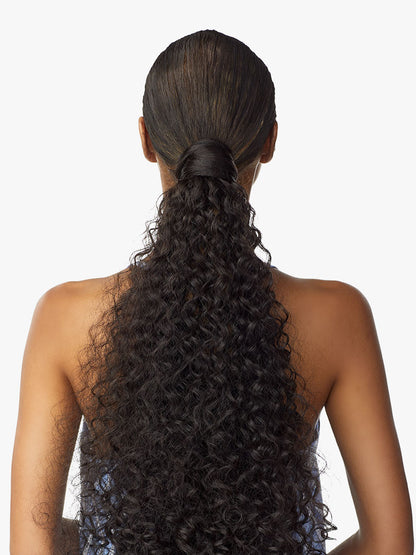 SENSATIONNEL Synthetic Ponytail Instant Pony Wrap CURLY BODY 24"