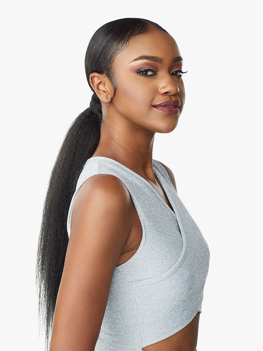 SENSATIONNEL Ponytail Instant Pony Wrap - Kinky Straight 24"