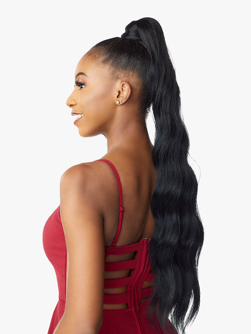 SENSATIONNEL Synthetic Ponytail Instant Pony Wrap LOOSE WAVE 30"