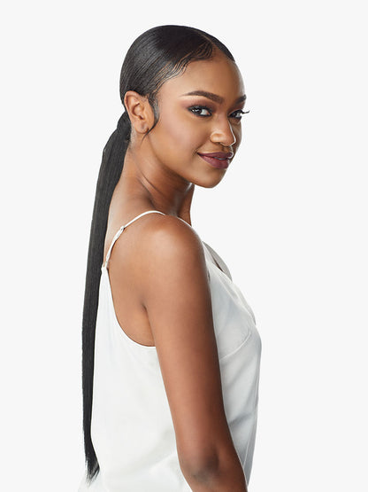 SENSATIONNEL Synthetic Ponytail Instant Pony Wrap - STRAIGHT 24"