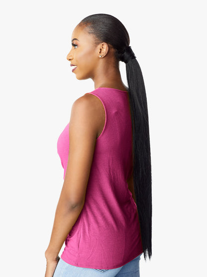 SENSATIONNEL Synthetic Ponytail Instant Pony Wrap STRAIGHT 30"