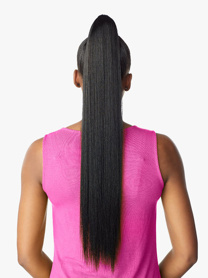 SENSATIONNEL Synthetic Ponytail Instant Pony Wrap STRAIGHT 30"