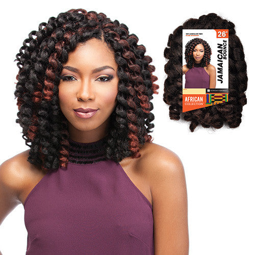 SENSATIONNEL African Collection X-Pression Crochet Braid - JAMAICAN BOUNCE 26"