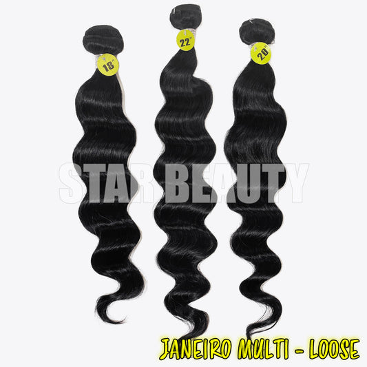 9A Janeiro Multi Loose Wave (10"-24")