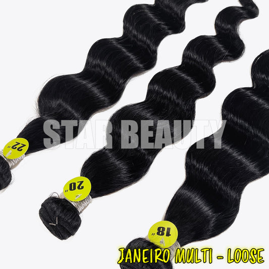 9A Janeiro Multi Loose Wave (10"-24")