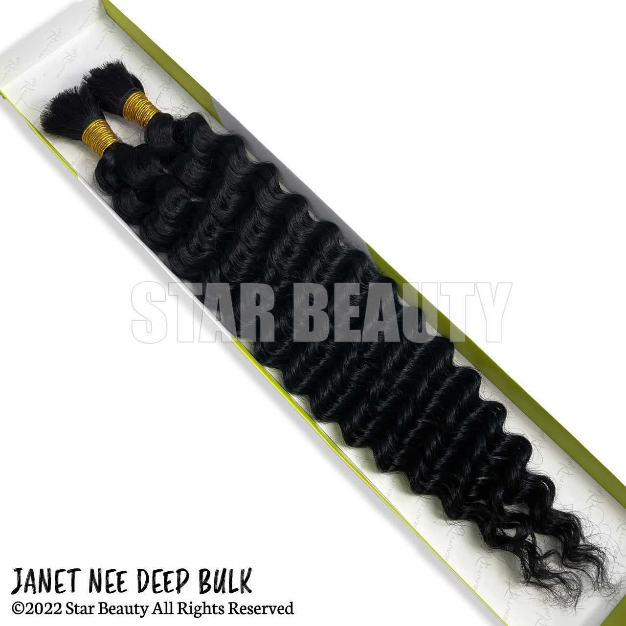 (PROMO) Janet Collection 100% Human Hair Braids - New Deep Bulk (18"- 24")