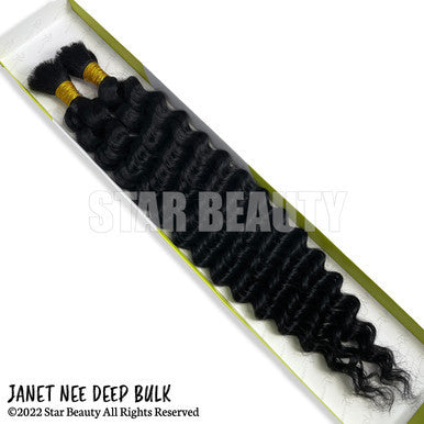 [WHOLESALE] (PROMO) Janet Collection 100% Human Hair Braids - New Deep Bulk (18"- 24")