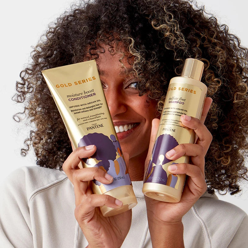 PANTENE Gold Series Sulfate-Free Shampoo (8.5 oz)