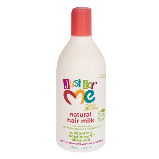 JUST FOR ME Natural Hair Milk Sulfate-Free Shampoo (13.5 oz)