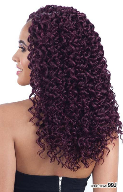 SHAKE N GO Freetress BRAID Synthetic Crochet Hair - BEACH CURL 12"