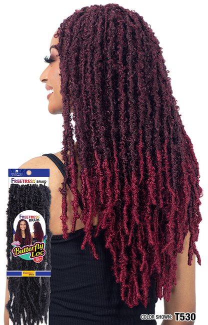 SHAKE N GO FREETRESS Pre-looped Synthetic Crochet Hair - BUTTERFLY LOCS 18"