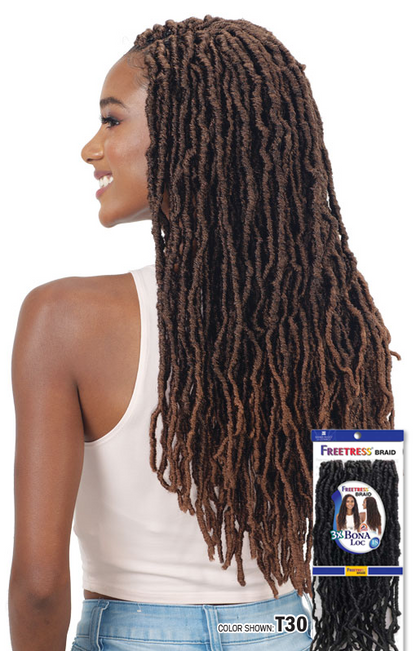 SHAKE N GO Freetress Braid - 3X BONA LOC 18"
