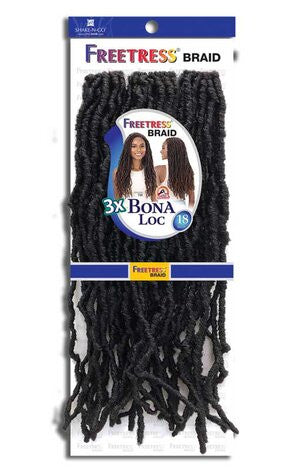 SHAKE N GO Freetress Braid - 3X BONA LOC 18"