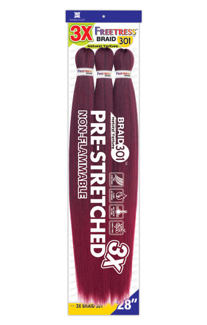 SHAKE N GO Freetress 3X Braid 301 28"