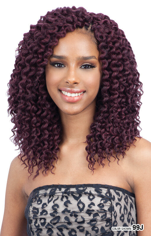SHAKE N GO FreeTress Synthetic Hair Crochet Braids - DEEP TWIST 10"
