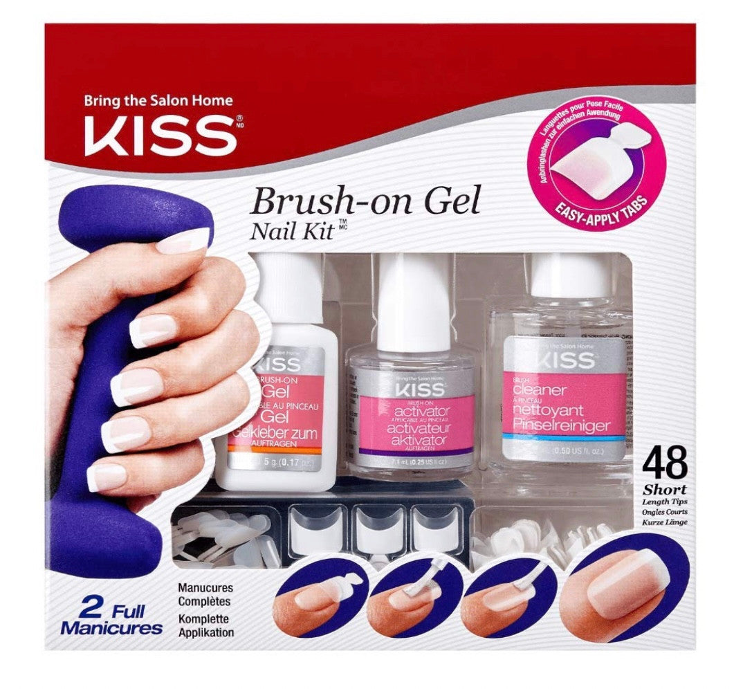 KISS Brush-On Gel Nail Kit
