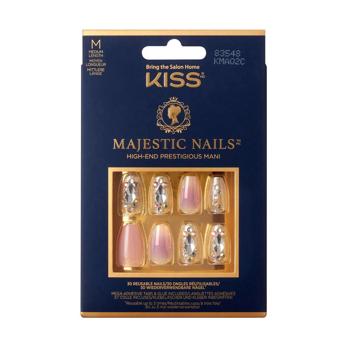 KISS Majestic Nails Sparkle