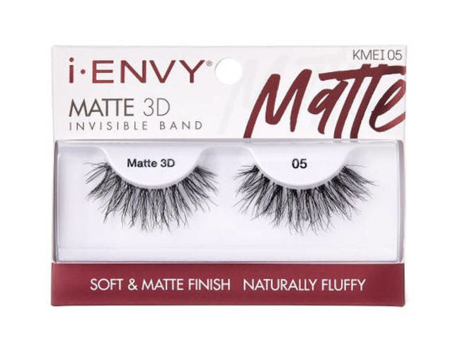 KISS i-ENVY Matte 3D Invisible Band Eyelashes