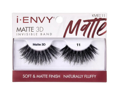 KISS i-ENVY Matte 3D Invisible Band Eyelashes