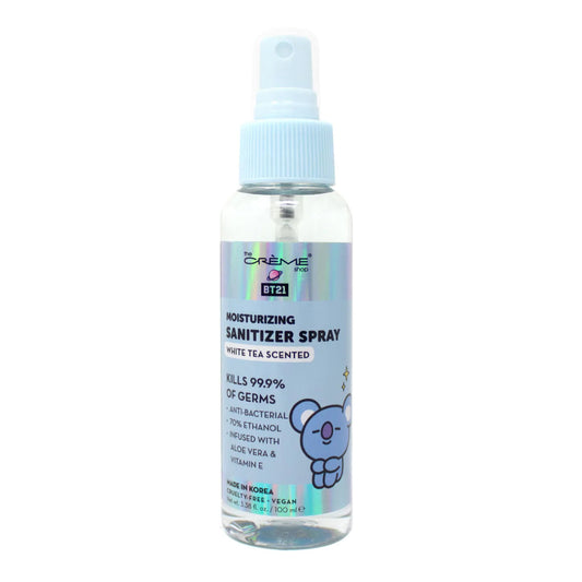 THE CREME SHOP BT21 KOYA Sanitizing Spray (White Tea Scented) (3.38 oz)