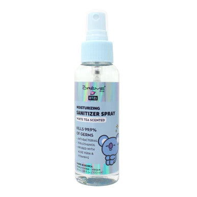 THE CREME SHOP BT21 KOYA Sanitizing Spray (White Tea Scented) (3.38 oz)