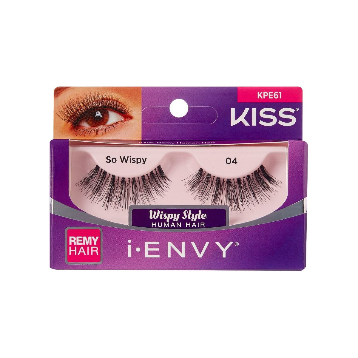 KISS i Envy 100% Remy So Wispy Lashes