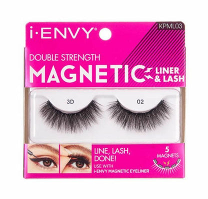 KISS i Envy Quick & Easy Magnetic liner & LASH