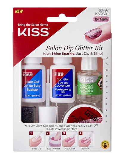 KISS Professional Salon Dip Glitter Kit