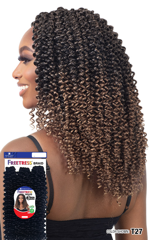 FREETRESS Braid Synthetic Crochet Hair - 3x TAHITI WATER CURL 12"